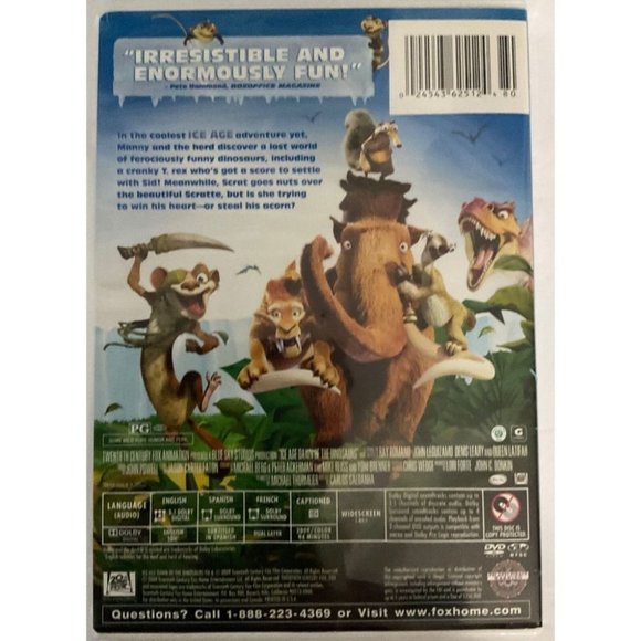 Ice Age DVD Bundle Lot Of 3 The Meltdown, Dawn Of The Dinosaurs DVD - VERY GOOD - Picture 8 of 12